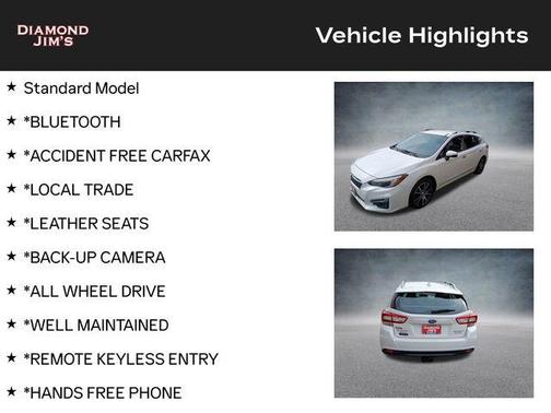 2017 Subaru Impreza 2.0i Limited