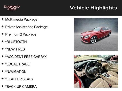 2016 Mercedes-Benz C-Class C 300 4MATIC