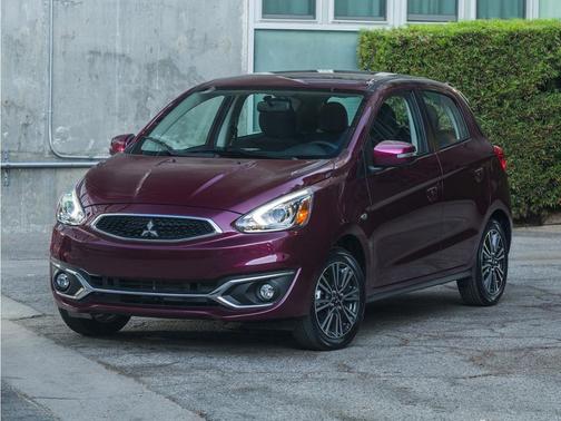 Pearl White 2018 Mitsubishi Mirage ES
