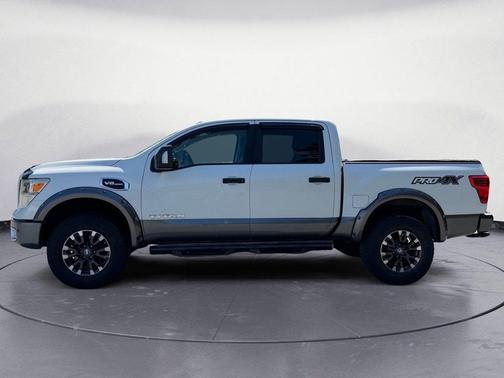 Pearl White 2017 Nissan Titan PRO-4X