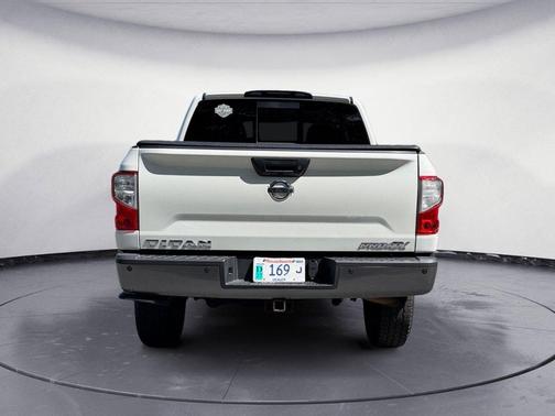 Pearl White 2017 Nissan Titan PRO-4X