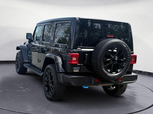 Black Clearcoat 2023 Jeep Wrangler 4xe Sahara