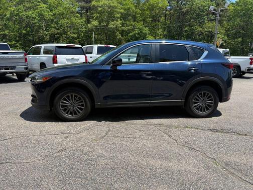 Deep Crystal Blue Mica 2021 Mazda CX-5 Touring