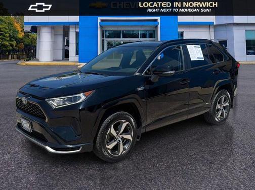 Midnight Black Metallic 2021 Toyota RAV4 Prime SE