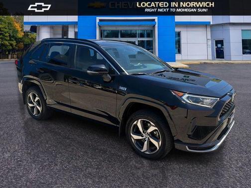 Midnight Black Metallic 2021 Toyota RAV4 Prime SE