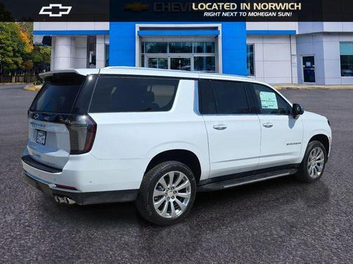 Polar White Tricoat 2026 Chevrolet Suburban Premier