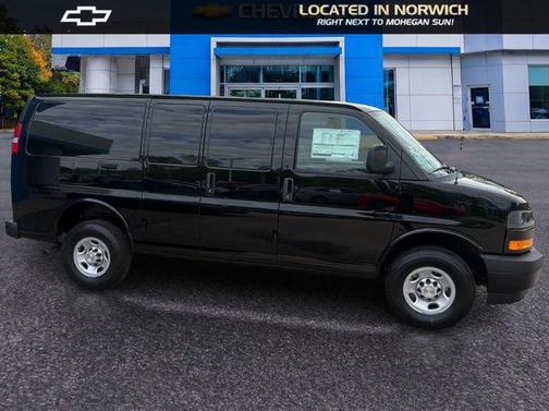 Black 2026 Chevrolet Express 2500 Work Van