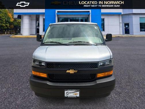 Silver Ice Metallic 2026 Chevrolet Express 3500 3500 Regular Wheelbase, WT, RWD