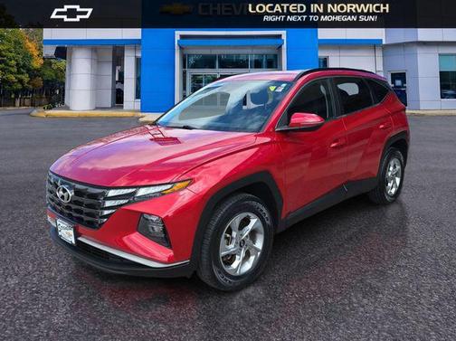Calypso Red 2022 Hyundai TUCSON SEL