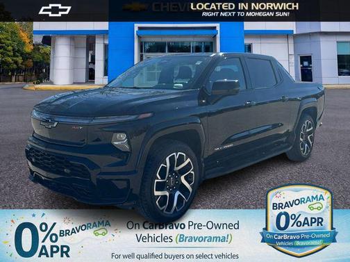 Black 2025 Chevrolet Silverado EV RST