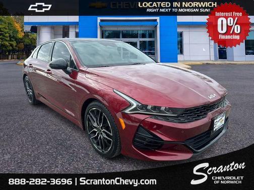 Passion Red 2022 Kia K5 GT