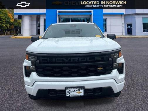 Summit White 2022 Chevrolet Silverado 1500 Custom