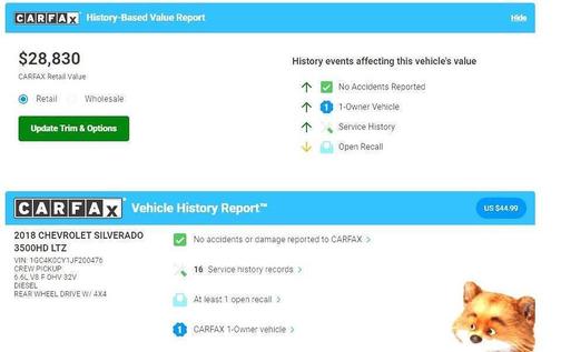 2018 Chevrolet Silverado 3500 LTZ