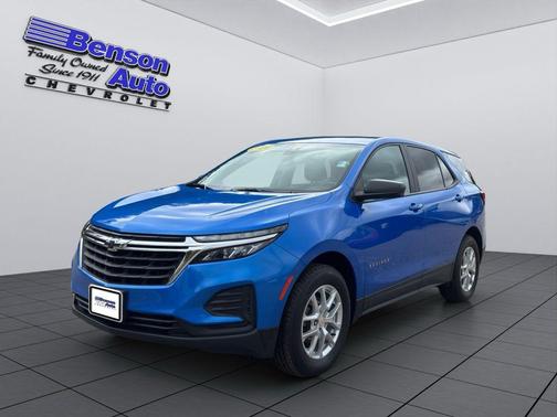 Riptide Blue Metallic 2024 Chevrolet Equinox LS
