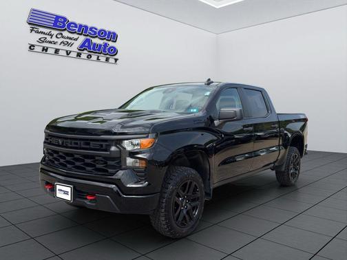 Black 2023 Chevrolet Silverado 1500 Custom Trail Boss