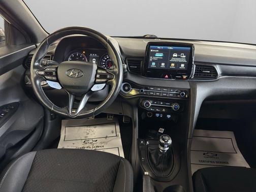 Chalk White 2019 Hyundai Veloster Base