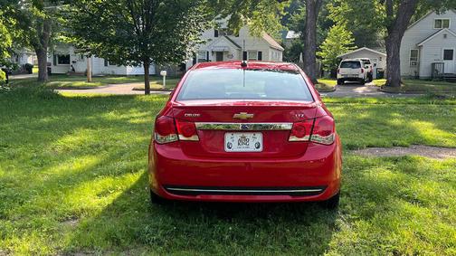 RED 2015 Chevrolet Cruze LTZ