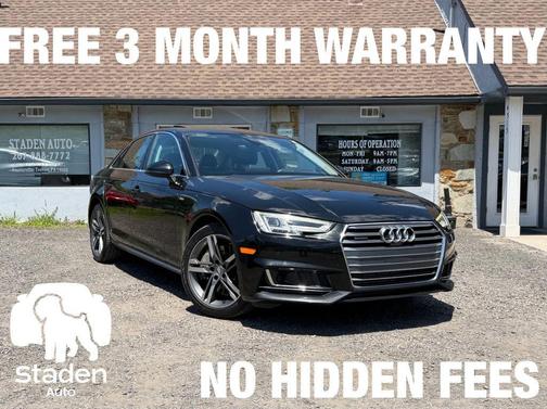 Black 2017 Audi A4 2.0T Prestige