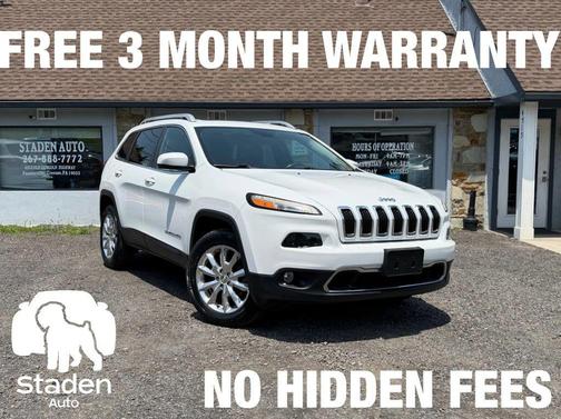 Bright White Clearcoat 2015 Jeep Cherokee Sport