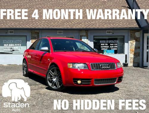 Brilliant Red 2005 Audi S4 4.2 quattro