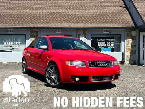 Brilliant Red 2005 Audi S4 4.2 quattro