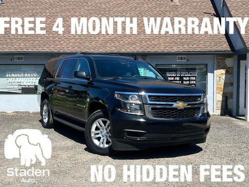 Black 2016 Chevrolet Suburban LT