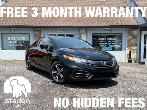 Crystal Black Pearl 2015 Honda Civic EX
