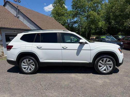 Pure White 2018 Volkswagen Atlas 3.6L SEL