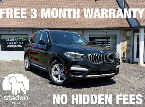 Black 2018 BMW X3 xDrive30i