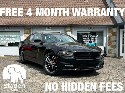 Pitch Black Clearcoat 2019 Dodge Charger SXT