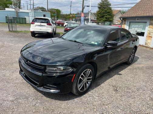 Pitch Black Clearcoat 2019 Dodge Charger SXT