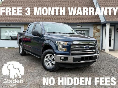 Blue 2016 Ford F-150 XL