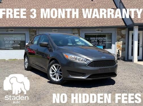 Ingot Silver Metallic 2018 Ford Focus SE