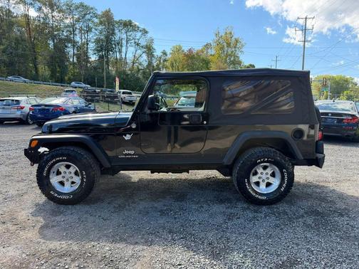 Black 2005 Jeep Wrangler Sport