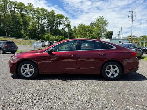Burgundy 2016 Chevrolet Malibu LS