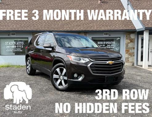 Sable Brown Metallic 2018 Chevrolet Traverse LT Leather