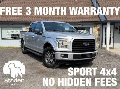 Ingot Silver Metallic 2016 Ford F-150 XLT