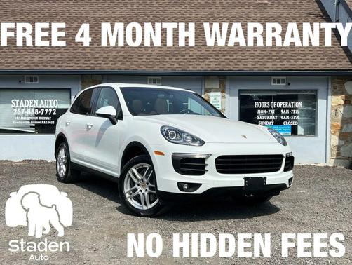 White 2016 Porsche Cayenne Cayenne