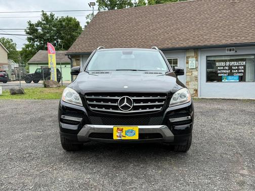 Black 2012 Mercedes-Benz M-Class ML 350 4MATIC