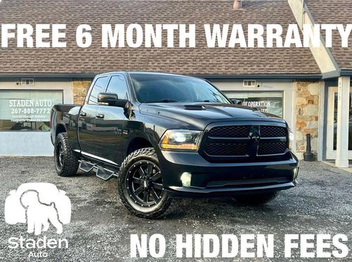 2018 RAM 1500 Night Quad Cab 4x4 6'4' Box