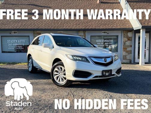 White Diamond Pearl 2016 Acura RDX Base