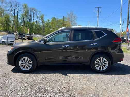 Midnight Jade 2017 Nissan Rogue SV