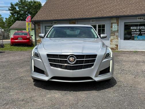Radiant Silver Metallic 2014 Cadillac CTS 2.0L Turbo Luxury