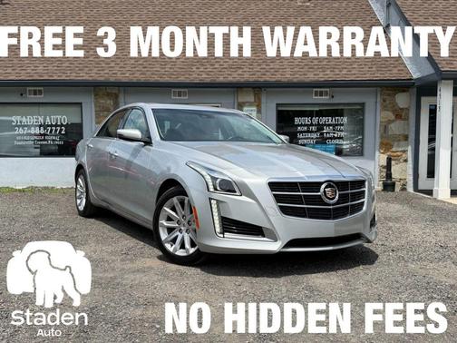 Radiant Silver Metallic 2014 Cadillac CTS 2.0L Turbo Luxury
