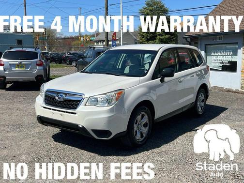 Satin White Pearl 2014 Subaru Forester 2.5i