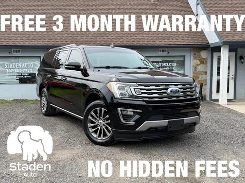 Shadow Black 2018 Ford Expedition Max Limited