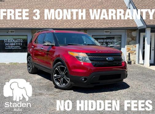 Ruby Red Metallic Tinted Clearcoat 2013 Ford Explorer Sport