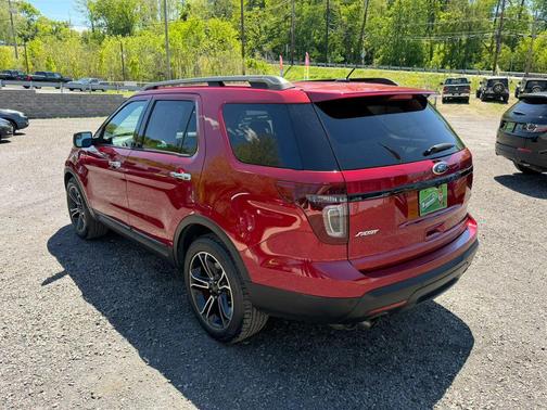 Ruby Red Metallic Tinted Clearcoat 2013 Ford Explorer Sport