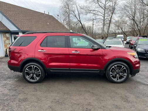 Ruby Red Metallic Tinted Clearcoat 2013 Ford Explorer Sport