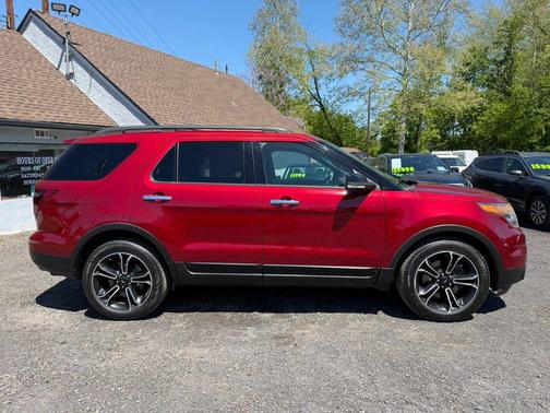 Ruby Red Metallic Tinted Clearcoat 2013 Ford Explorer Sport